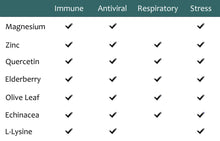 Immune and Respiratory Support - Elderberry with Zinc, Quercetin, Magnesium Glycinate/Taurate, Elderberry, Echinacea, Olive Leaf Extract, L-Lysine, L-Leucine