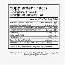 Supplement Facts for Zen Haus ADK