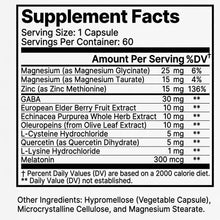 Supplement Facts for Zen Haus Immune & Respiratory Support